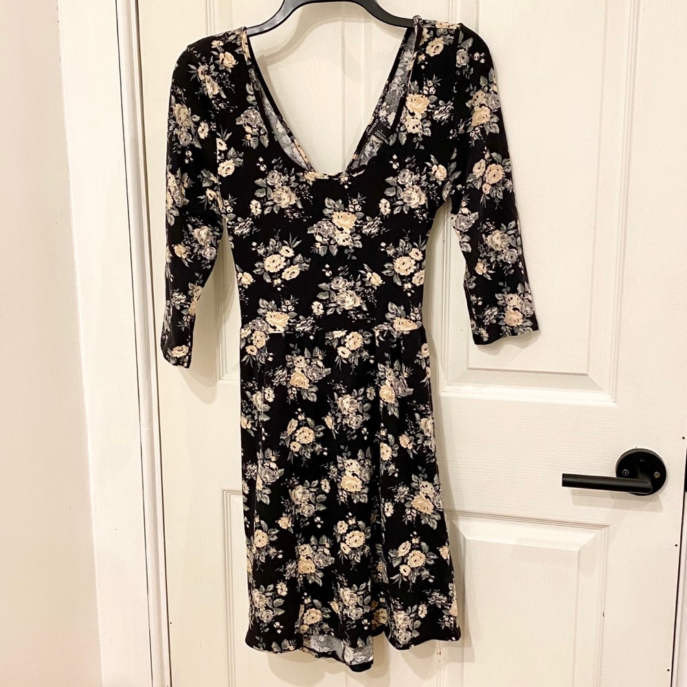 Forever 21 floral cocktail dress